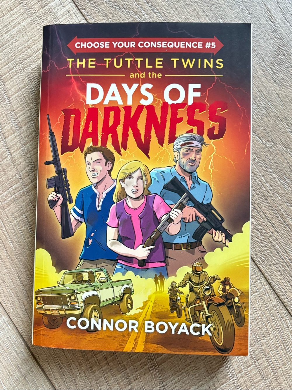 The Tuttle Twins Days Of Darkness book by Connor Boyack